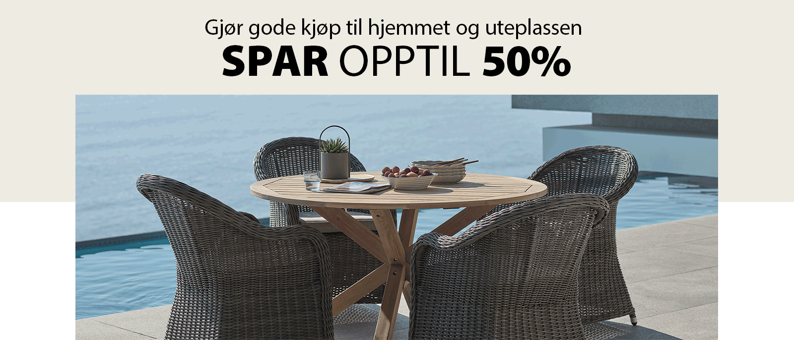 Gode kjøp til hjemmet og uteplassen