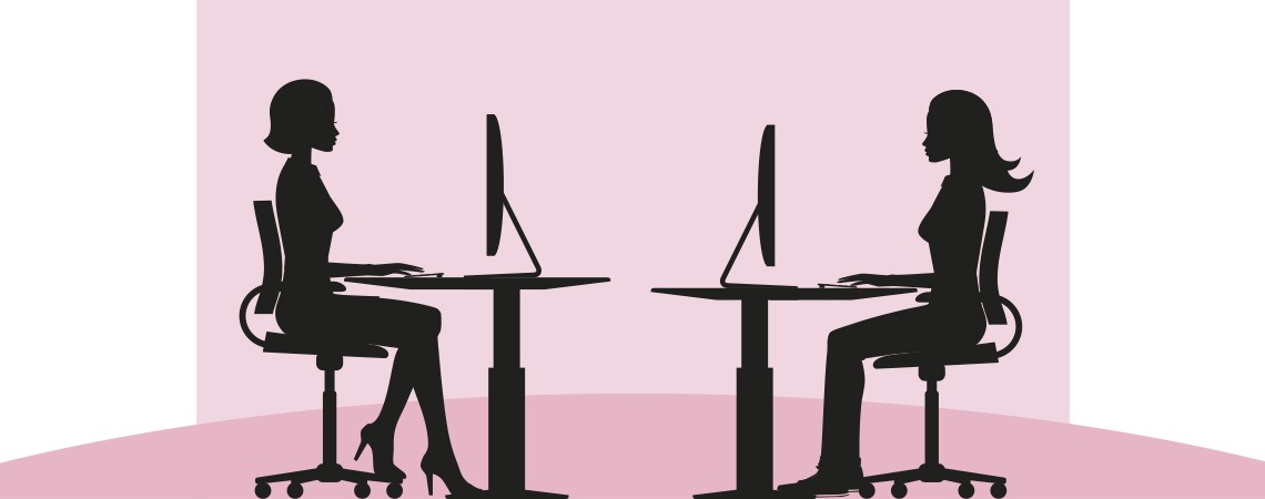 Få riktig sittestilling i kontorstolen | JYSK