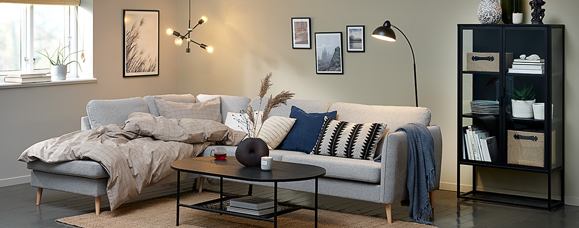 Sofa “hygge” i stuen