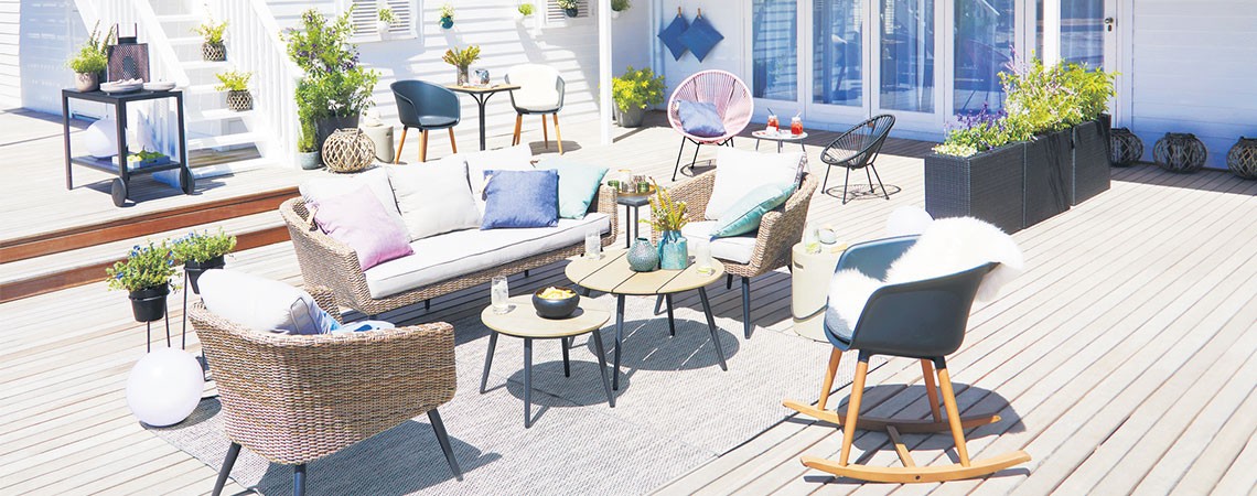 Gi terrassen et luksuriøst uttrykk