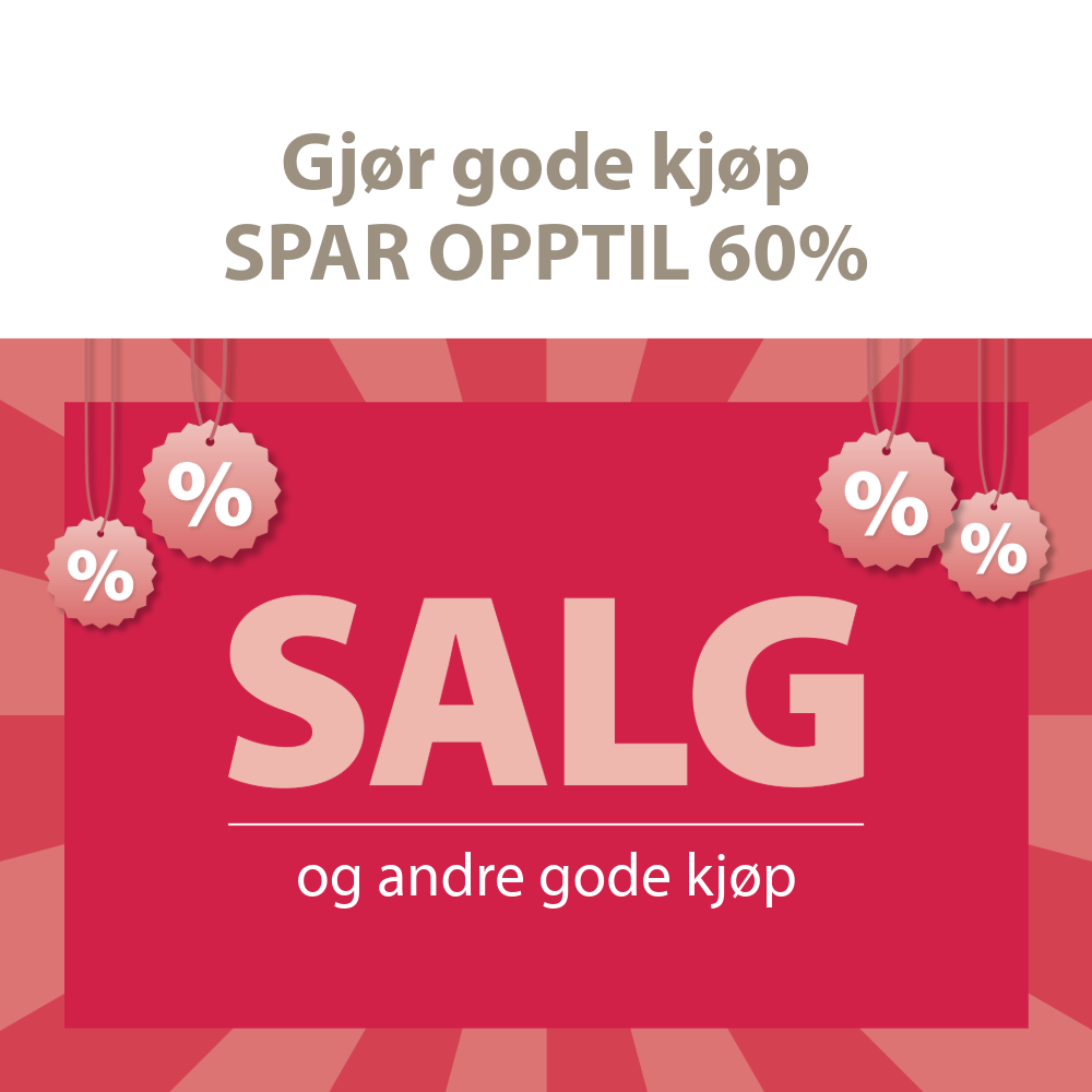 Spar opptil 60%