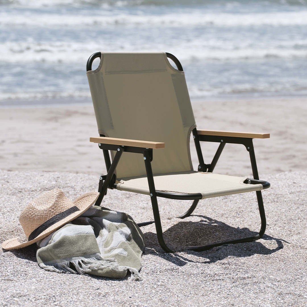 ADELENG strandstol Få en behagelig dag på stranden med en strandstol