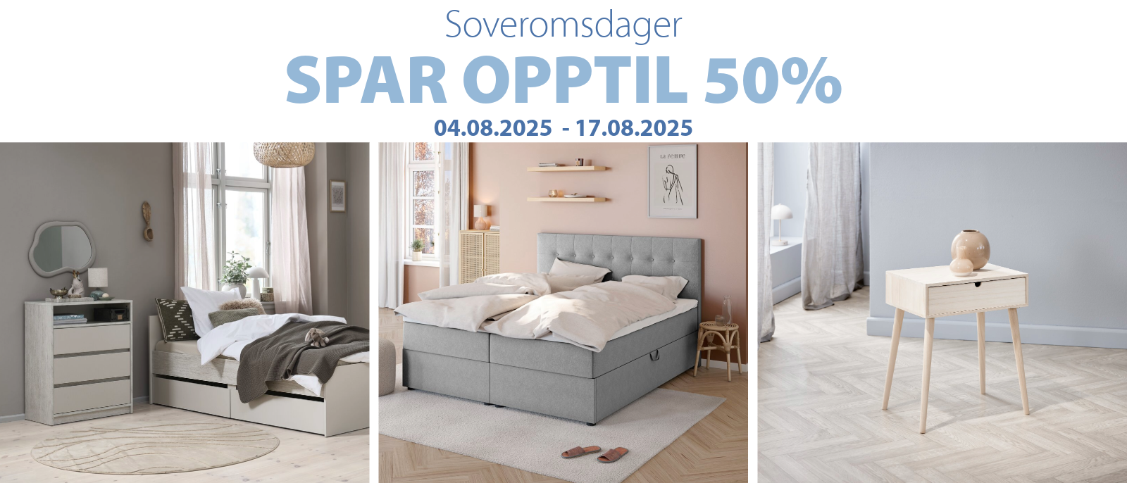 Spar opptil 50%
