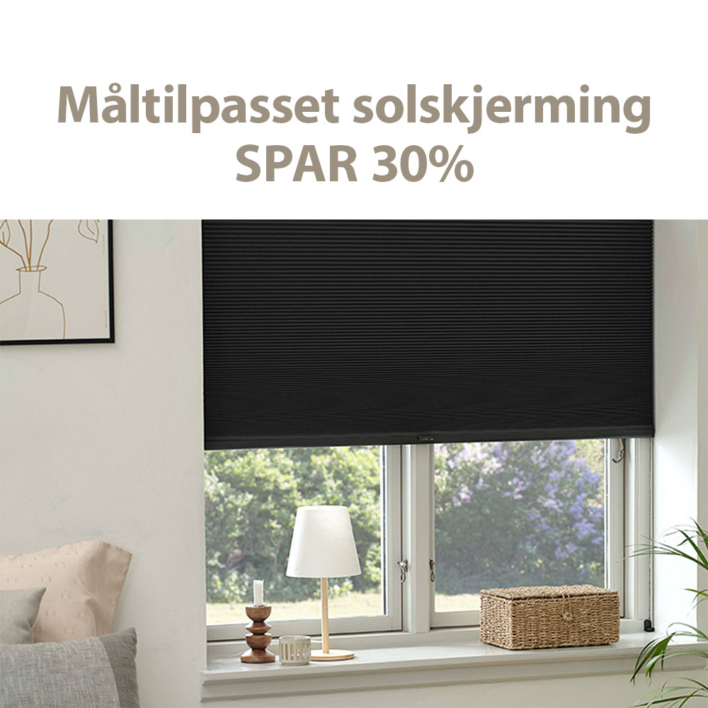 Skreddersydde gardiner og solskjerming på spesialmål