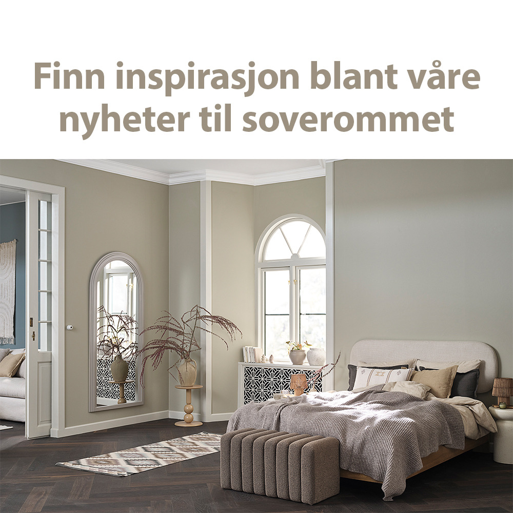 Finn inspirasjon blant våre nyheter til soverommet