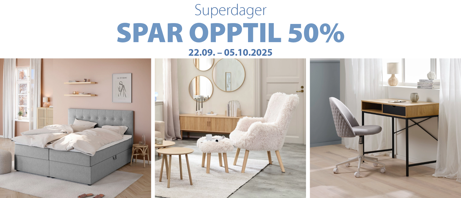 Spar opptil 50%