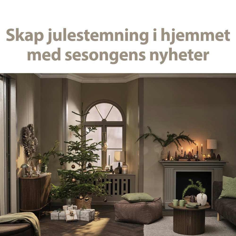 Skap julestemning i hjemmet med sesongens nyheter