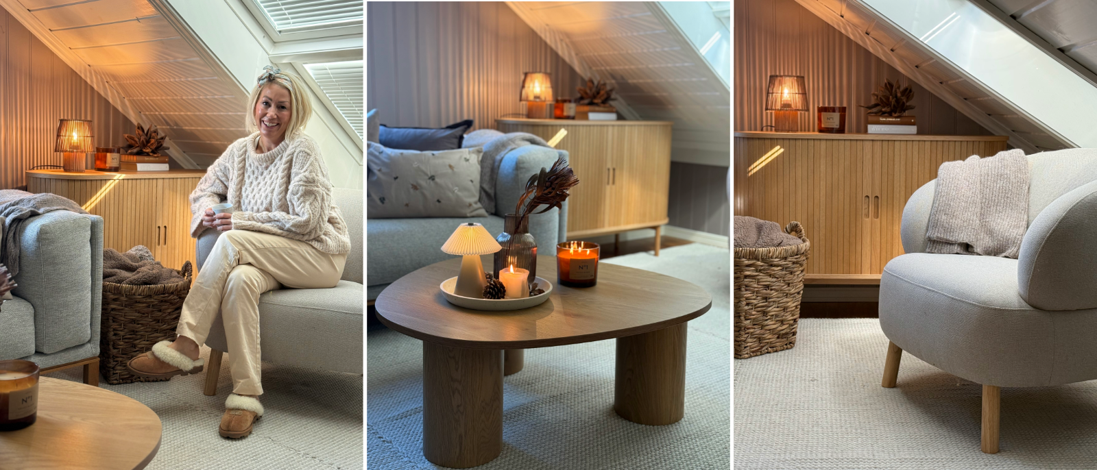 Bli med inn på loftstuen til Renate