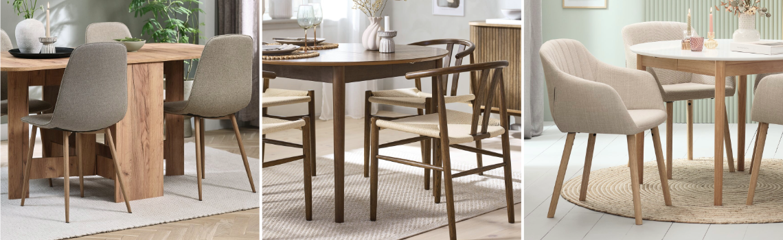 Velg de perfekte spisestolene Velg de perfekte spisestolene