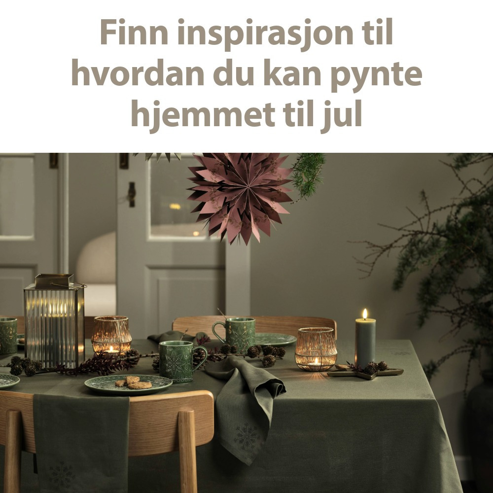 Finn inspirasjon til julepyntingen