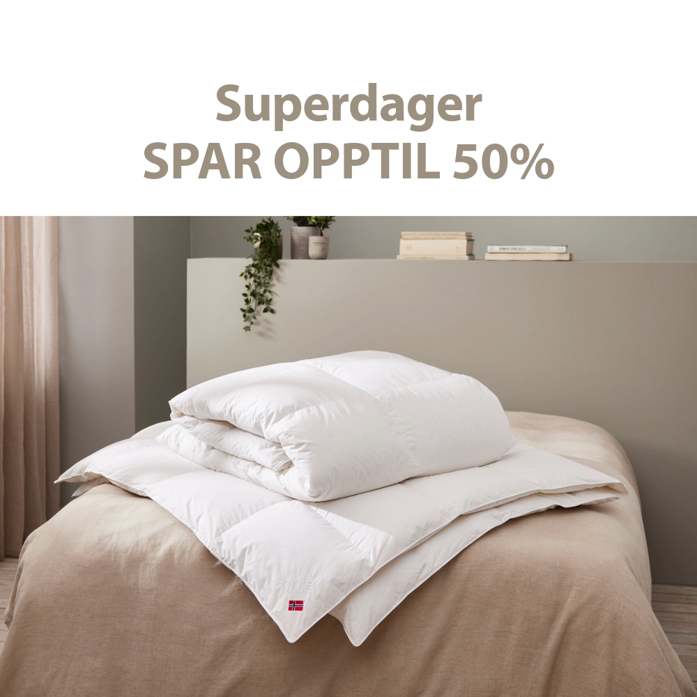 Spar opptil 50% på superdager