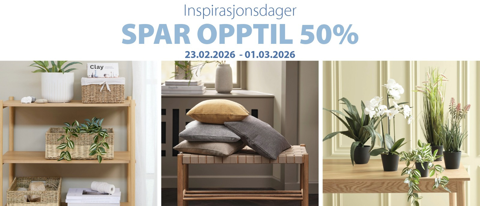 Spar opptil 50% på inspirasjonsdager