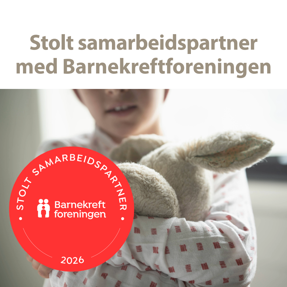 Stolt samarbeidspartner med Barnekreftforeningen