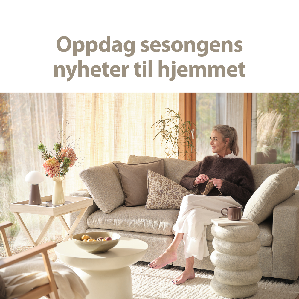 Oppdag sesongens nyheter til hjemmet