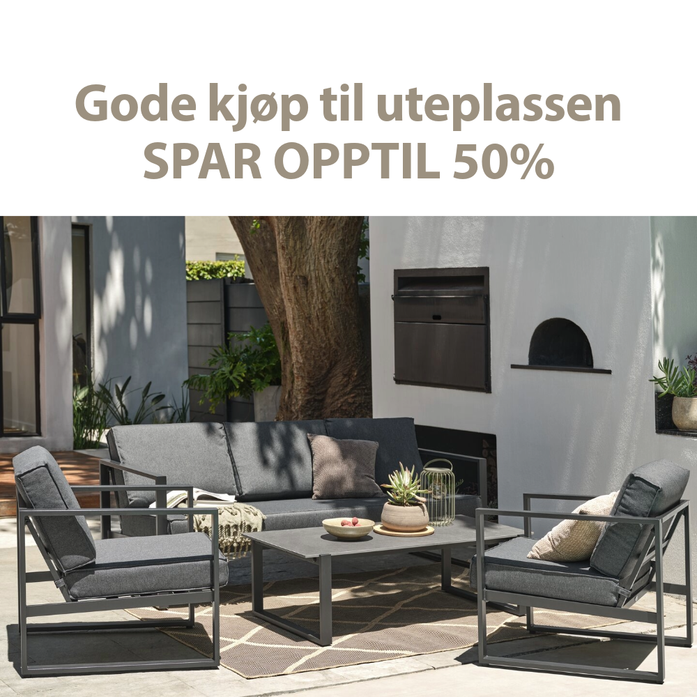 Gode kjøp for uteplassen
