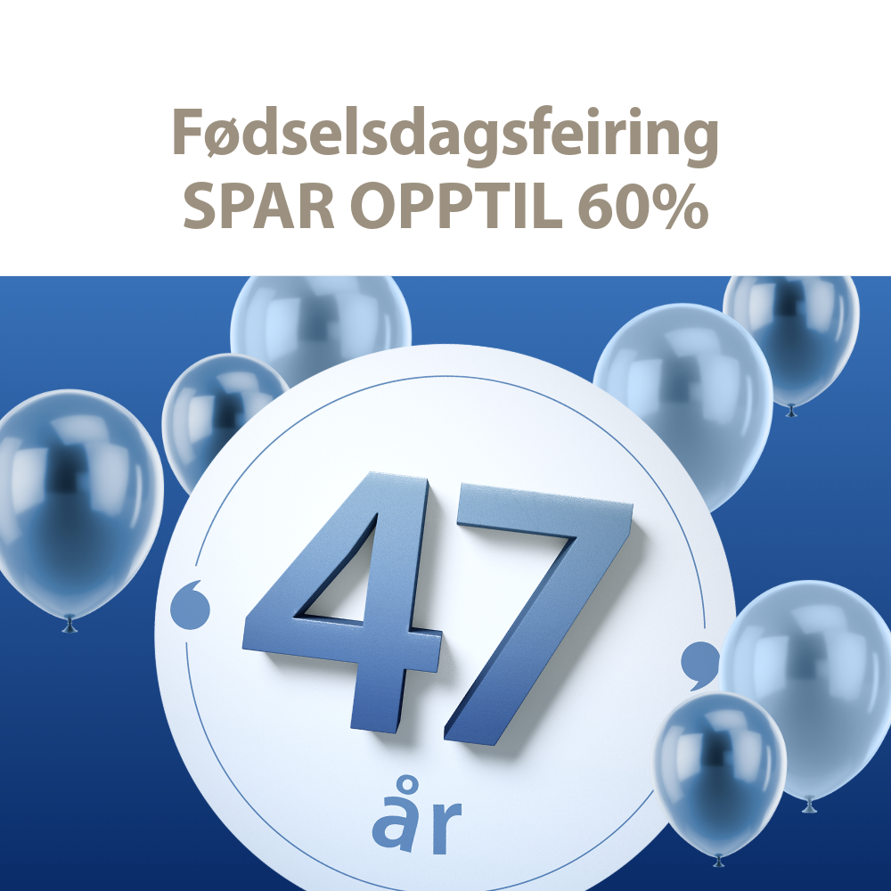 Spar opptil 60%