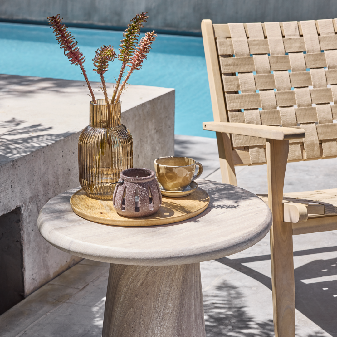 YNGVAR vase og KNOTT lyslykt