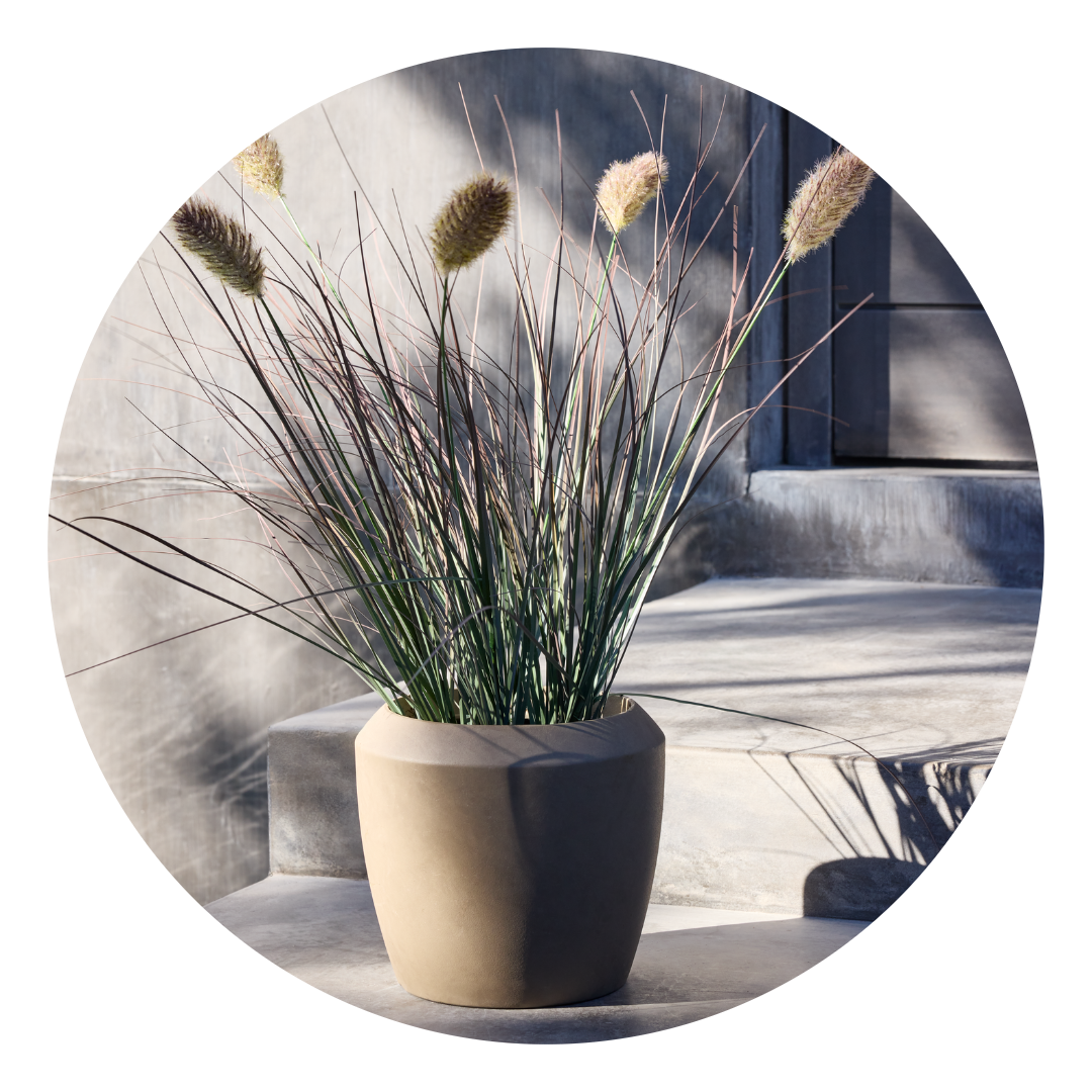 Blomsterpotter og plantekasser