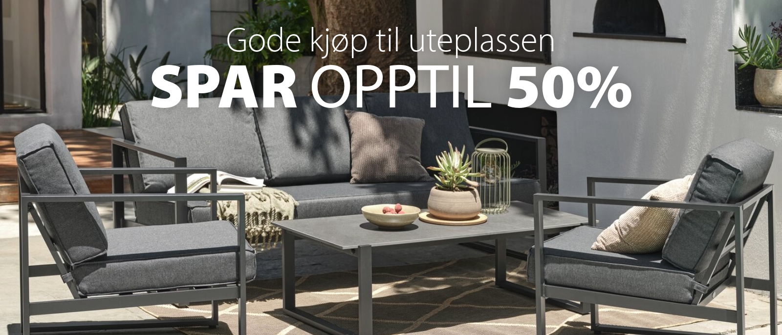 Gjør gode kjøp til uteplassen