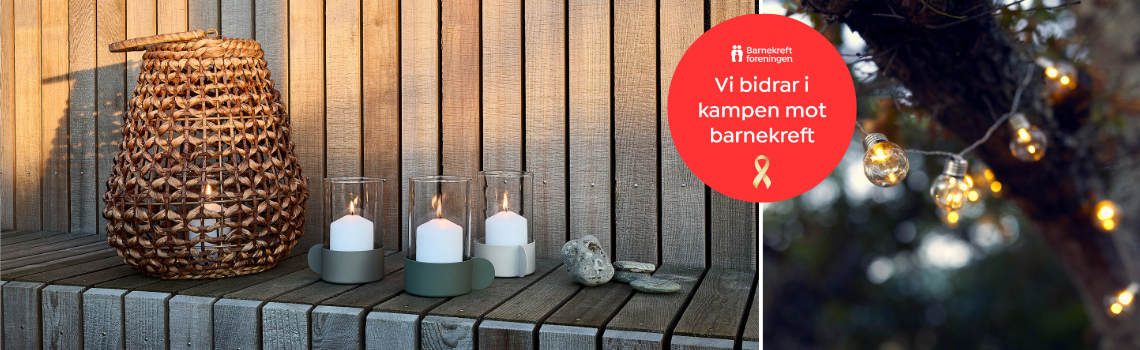 Tenn et lys for barn med kreft