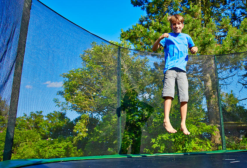 STOJ trampoline med sikkerhetsnett | JYSK
